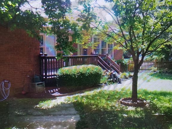 Nice Backyard and deck. Fenced in yard.