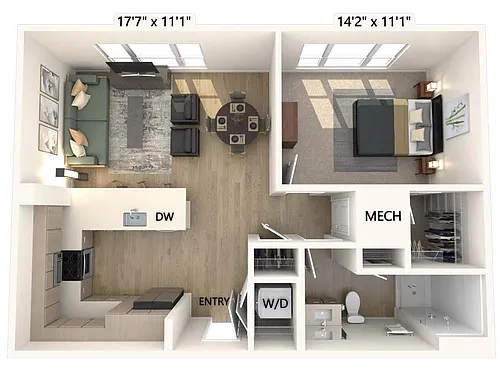 Floor plan A10-963