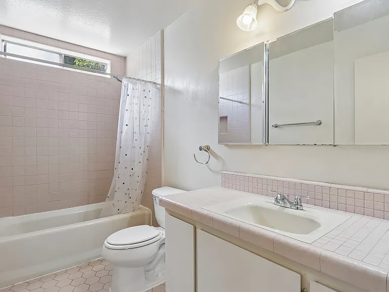 Hallway bathroom