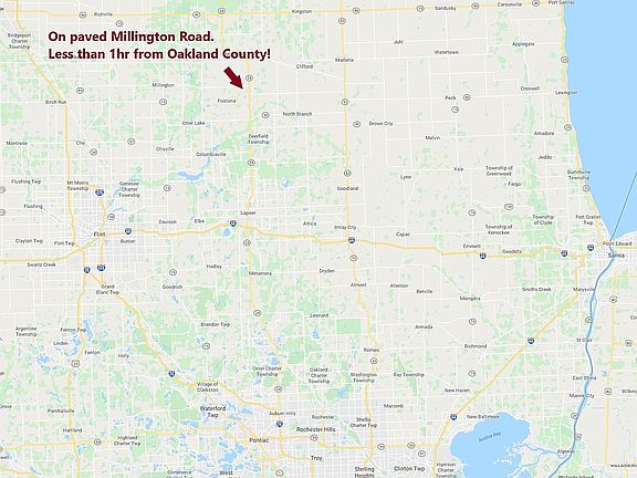 Less than 1hr to Oakland Co.