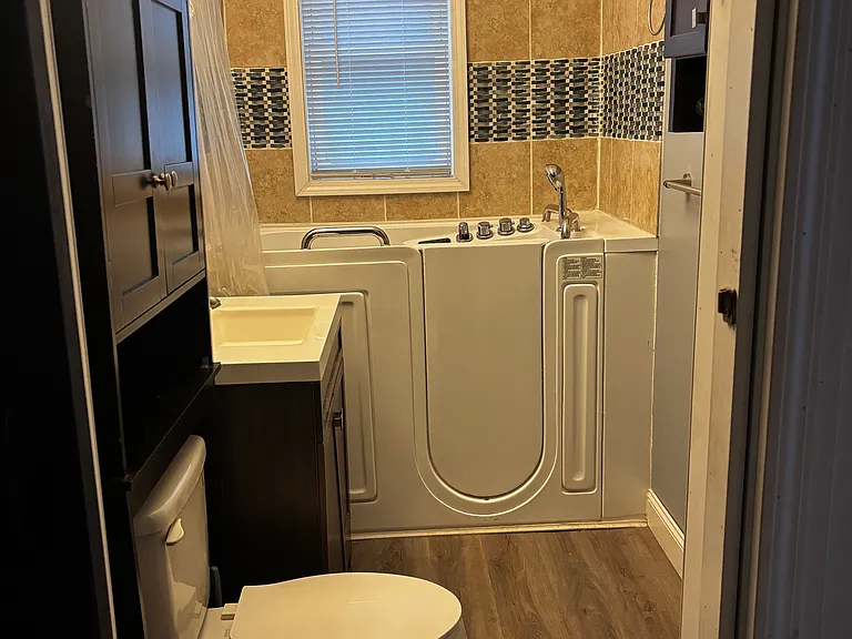 First floor restroom