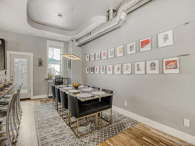 Huge dining area