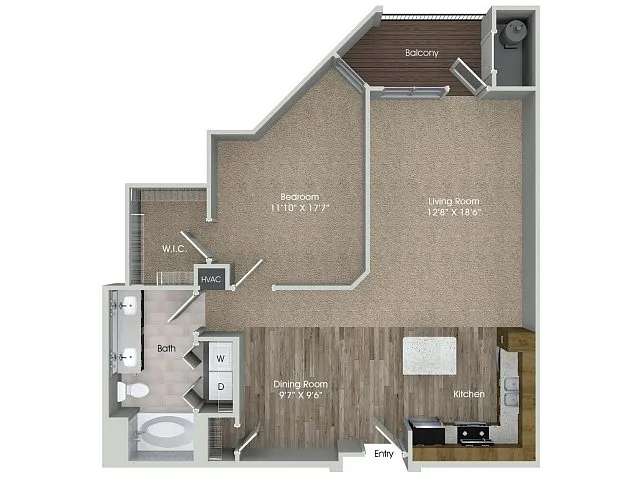 Floor plan A1FP