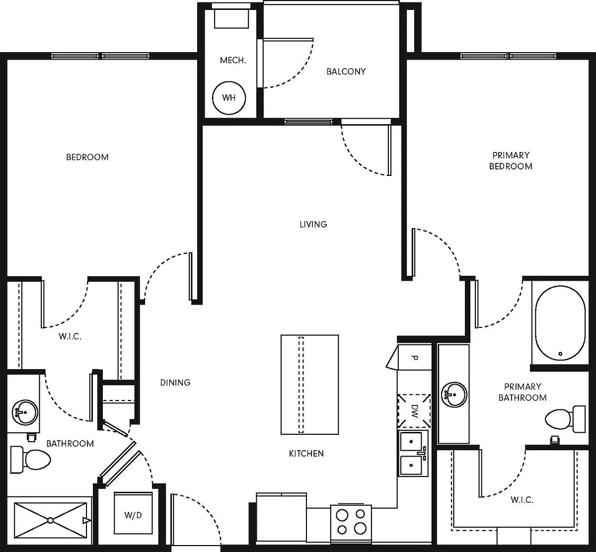 Floor plan The Missouri