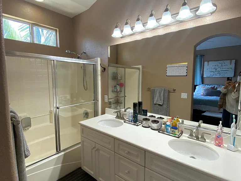Master bathroom