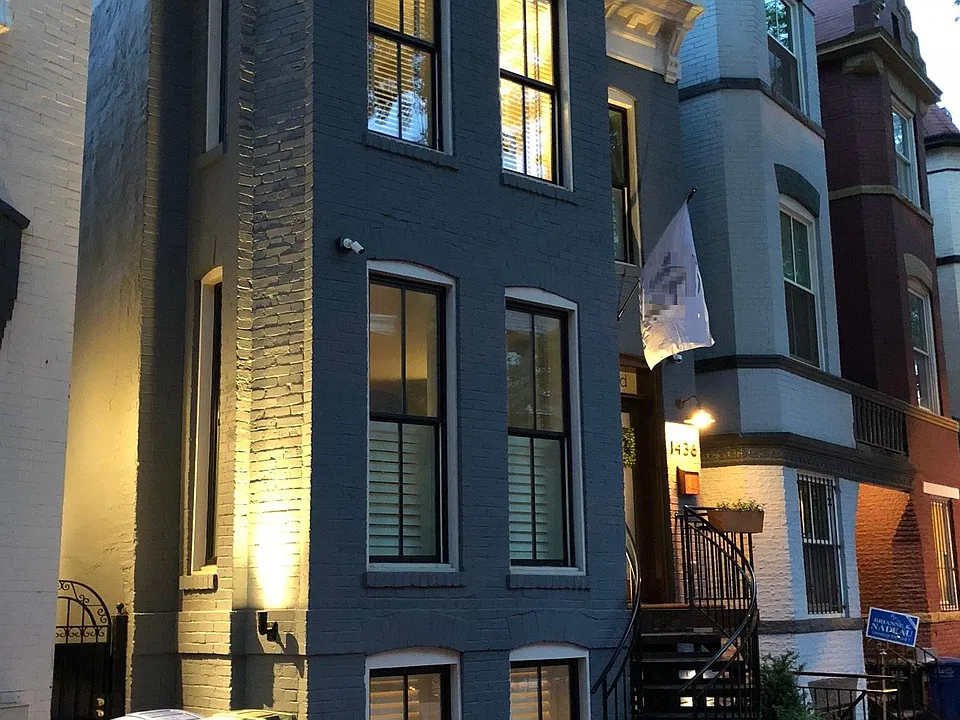 Front Exterior (night)