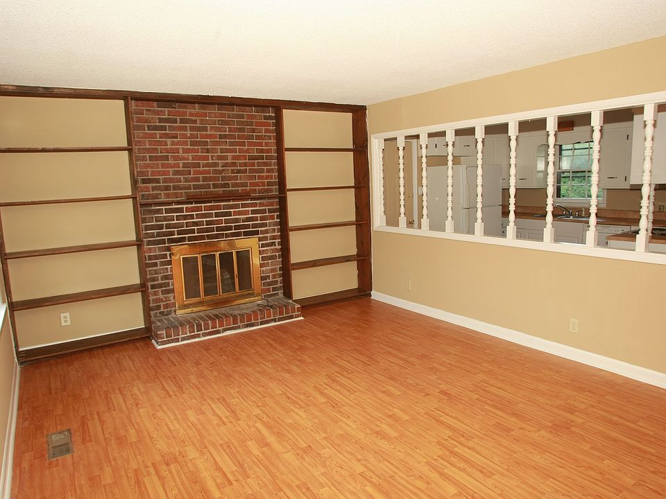 LR fireplace bookshelves