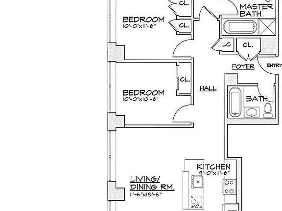 2nd image of 440 Kent Ave #E3