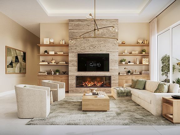 Great Room Virtually Staged Santino Grande