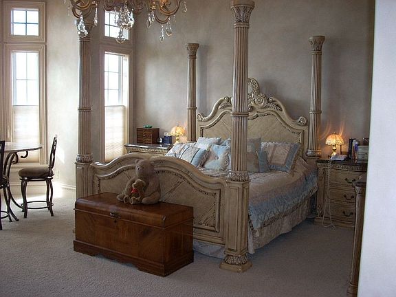 Entering the master bedroom