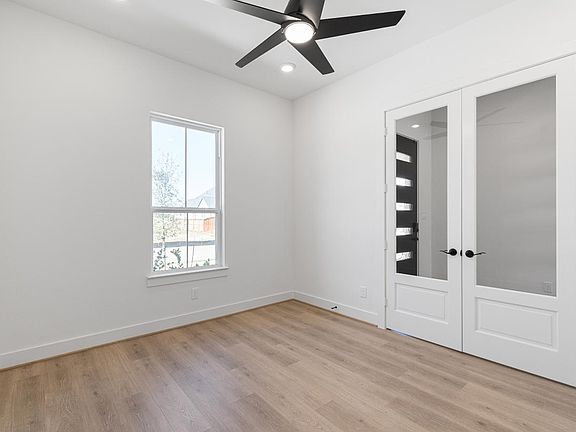 Office with privacy doors