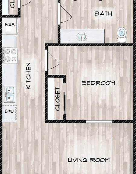 A Floorplan Diagram