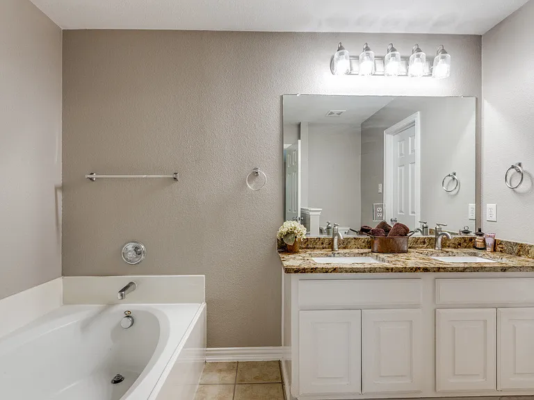Primary Bath with plenty of good
