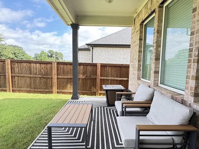 rear patio with scenic views