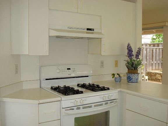 Kitchen facing the dining area