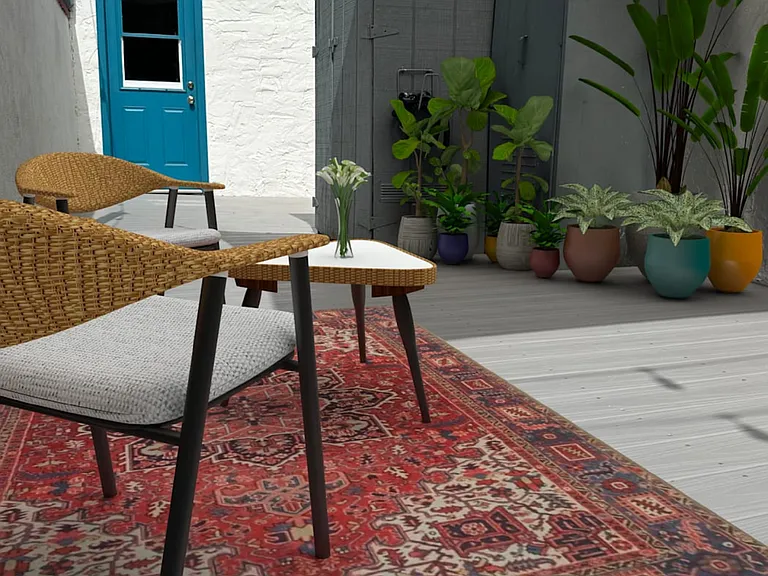 backyard patio deck