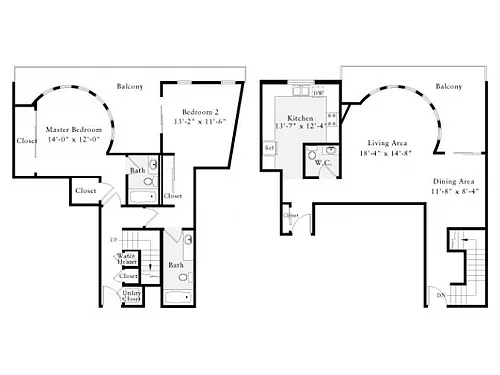 Floor plan Furnished-f-1408