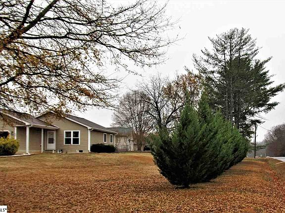 Line the front of the property