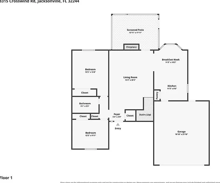 3 bed, 2.0 bath, 1341 sqft, $1,895 — Photo 2