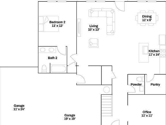 Optional Family Garage