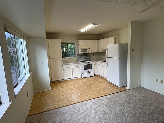 Kitchen from the living room.