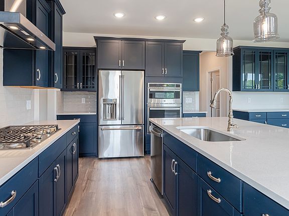 Designer cabinets in kitchen