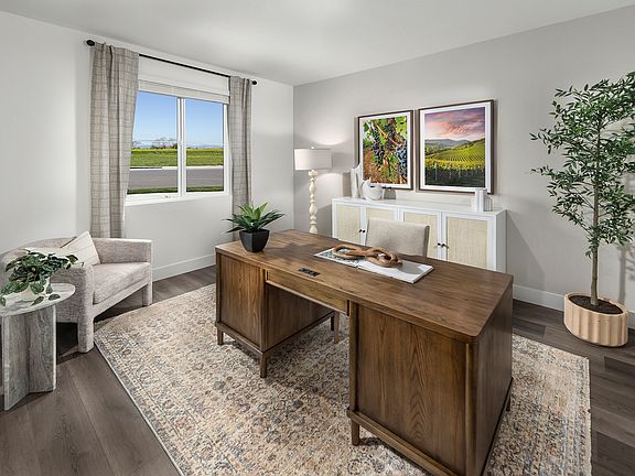 Modeled Residence 3 at Dockside of Delta Shores.