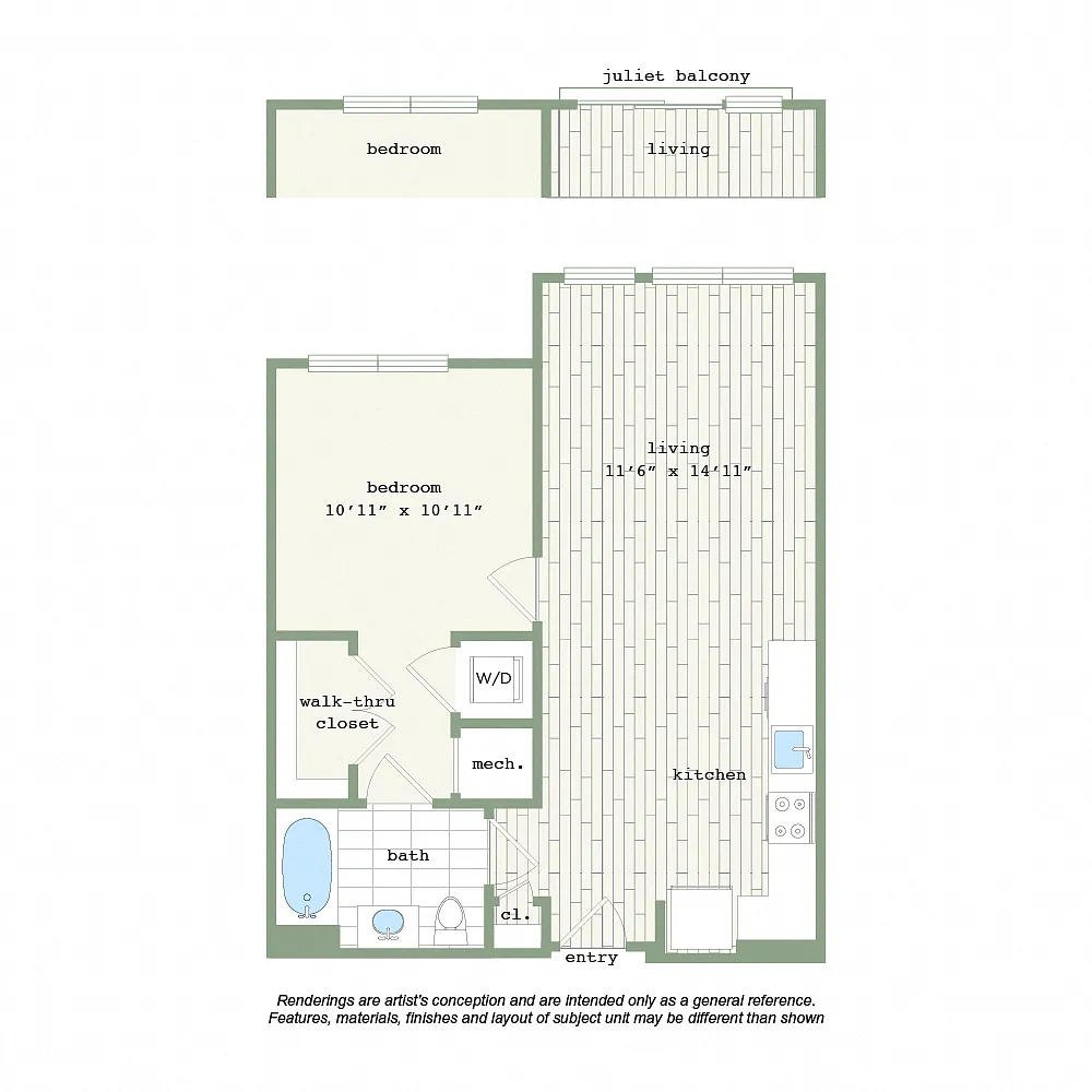 Floor plan A7