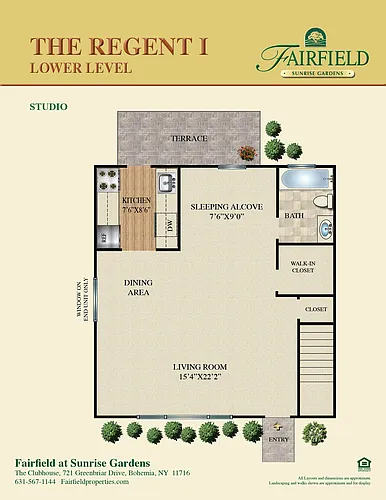 Floor plan REGENT LOWER