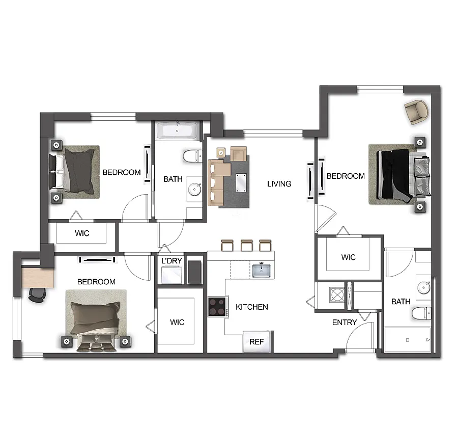 Floor plan C3
