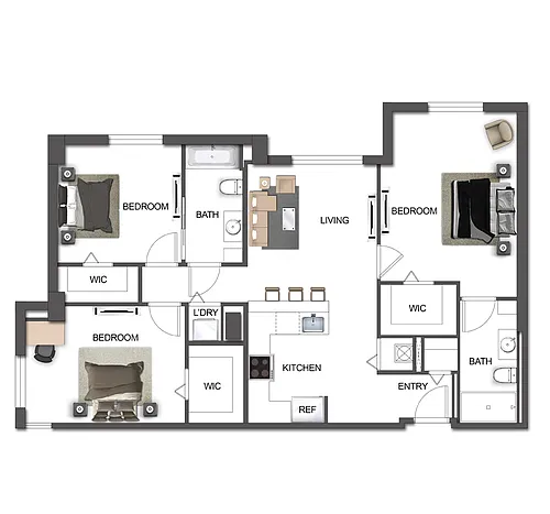 Floor plan C3