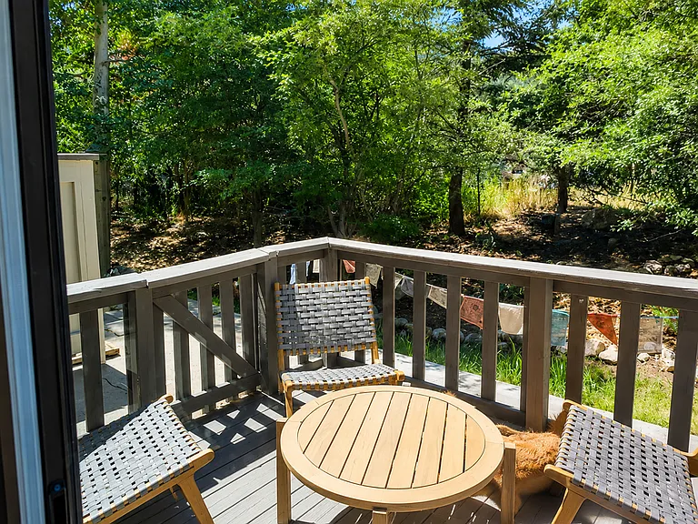 Patio off the living room
