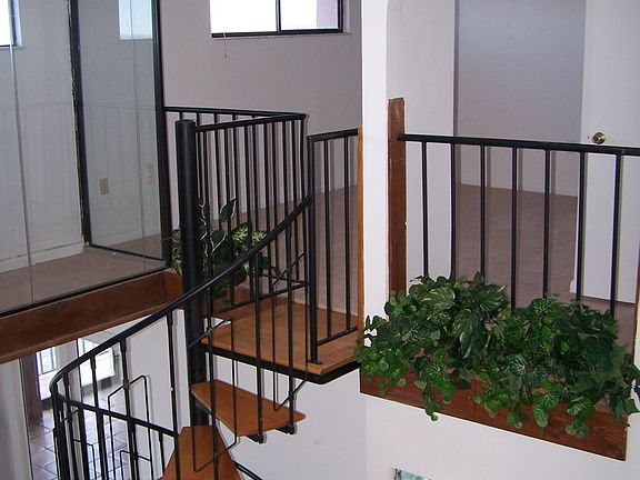 Stairs to upstairs bonus room