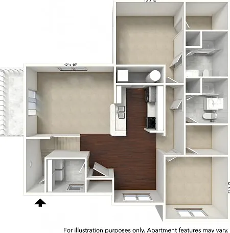 2 Bed 2 Bath 2 Bed 2 Bath