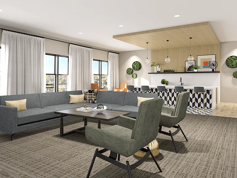 Unwind, connect, and soak in the views from the sky lounge