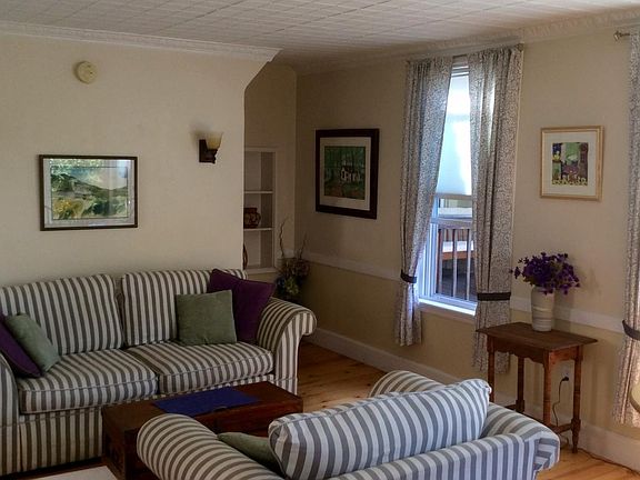 Furnished with comfortable stylish furnishings.