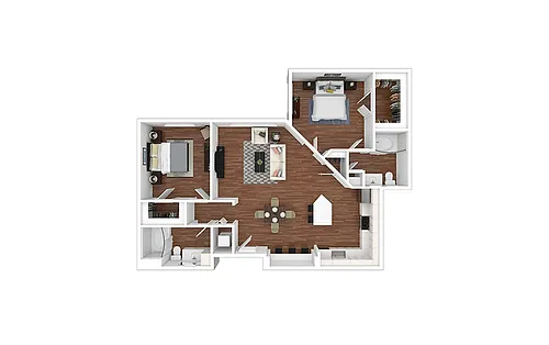Floor plan Olive - Renovated