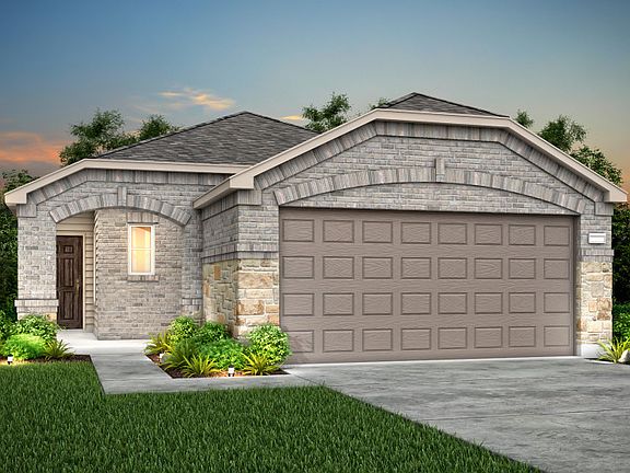 The Adams, a 1-story new construction home showing Home Exterior R