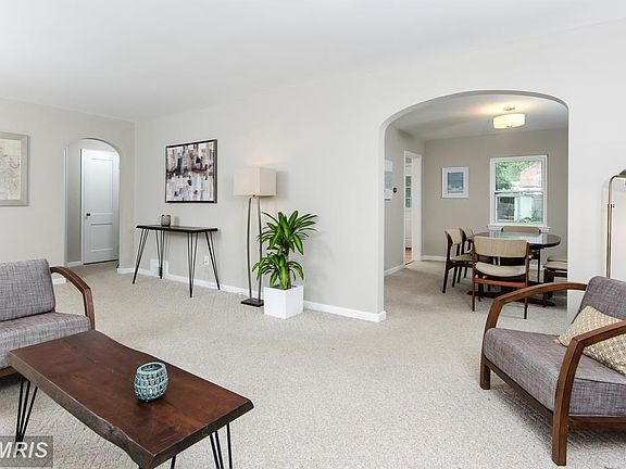 Living Room opens to Dining Room
