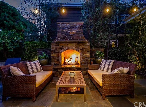 Relax and enjoy the beautiful fire on your private patio with family or friends.