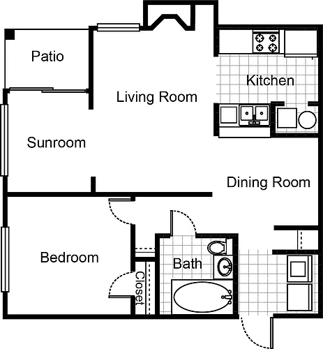Floor plan The Dogwood