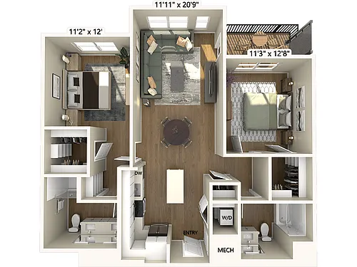 Floor plan B1-1089-1