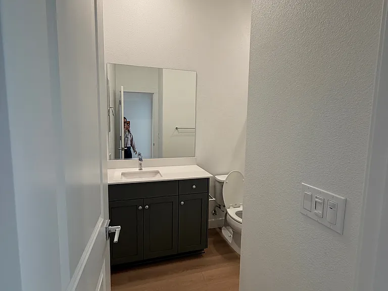 Main floor shared bathroom