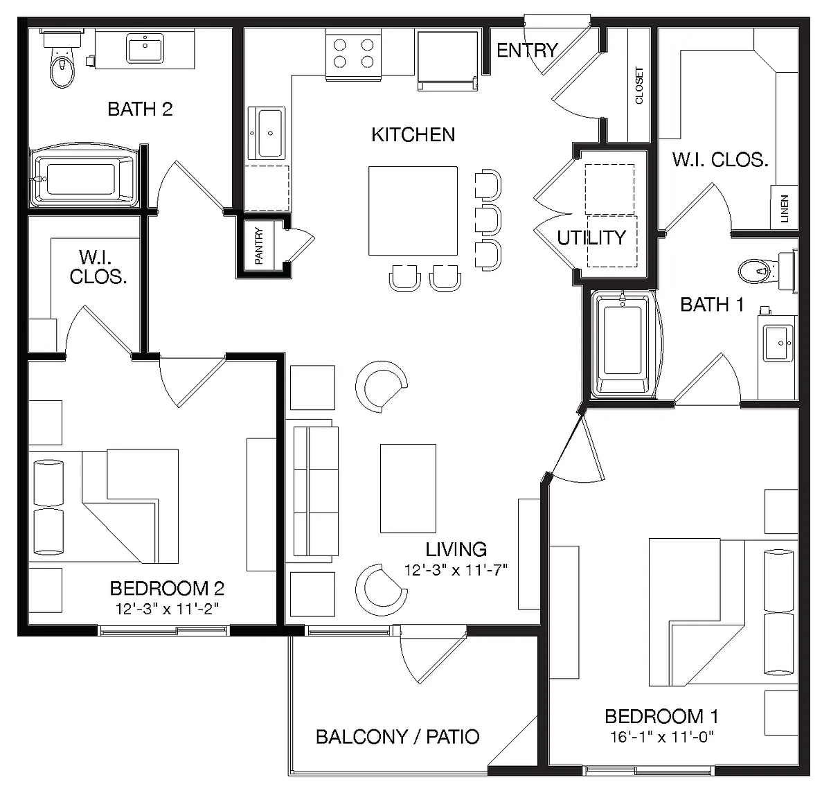 Floor plan Albert