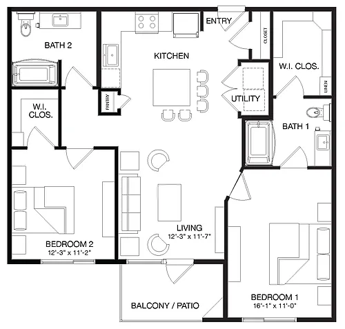 Floor plan Albert