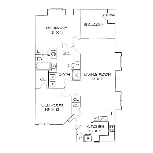 Floor plan Design 2A20