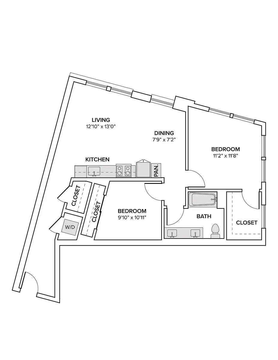 Floor plan A12D