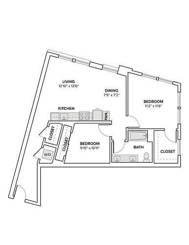 Floor plan A12D