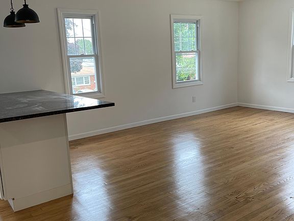 kitchen/dining area and living room