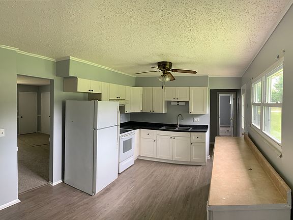 New cabinets & flooring